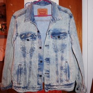 Levi's Acid Wash Denim Jacket